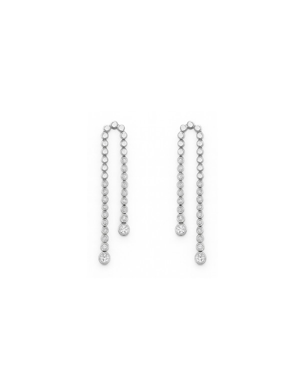 Обеци PONTRESINA TENNIS BEZEL DROP