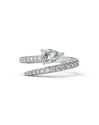 Пръстен ANAFI PEAR PAVE