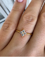 Пръстен MAURITIUS 18K GOLD PLATING