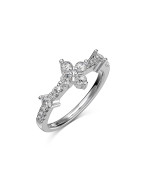 Пръстен SEYCHELLES HALF-PAVÉ BAND