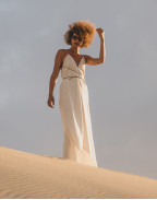 Рокля LONG BEDOUIN EGGSHELL
