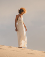 Рокля LONG BEDOUIN EGGSHELL