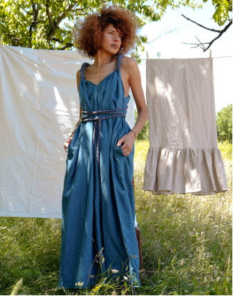 Рокля ROMAN BLUE