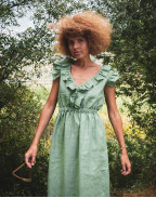 Рокля ROMANCE AZURE GREEN