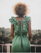 Рокля ROMANCE AZURE GREEN