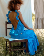 Рокля WOOD WALK COBALT BLUE
