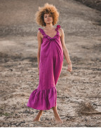 Рокля WOOD WALK GRAPE