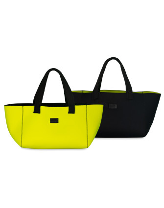 Чанта с две лица MIAMI BAG REVERSIBLE BLACK/YELLOW NEON