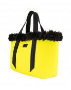 Неоново жълта плажна чанта NEO LOFT