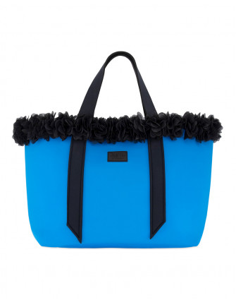 Синя плажна чанта MIAMI BLUE