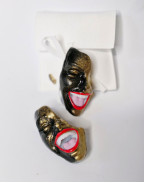 Брошка SMILE BLACK GOLD