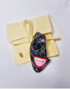 Брошка SMILE BLACK SPARK