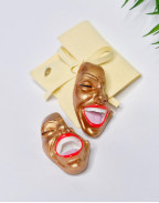 Брошка SMILE BRONZE MOOD