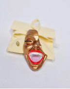 Брошка SMILE BRONZE MOOD