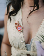 Брошка SMILE BRONZE MOOD