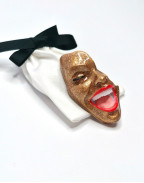 Брошка SMILE BRONZE SPARK