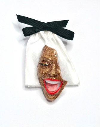 Брошка SMILE BRONZE SPARK