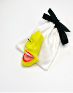 Брошка SMILE CRAZY YELLOW