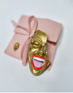 Брошка SMILE GOLDEN DIVA
