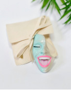 Брошка SMILE MINT DUST
