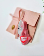 Брошка SMILE PINK MINT