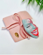 Брошка SMILE PINK MINT