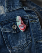 Брошка SMILE PINK MINT