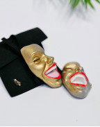 Брошка SMILE PLATINUM GOLD