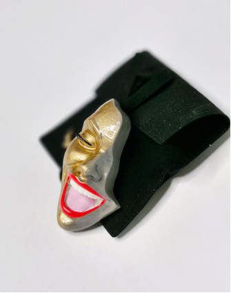 Брошка SMILE PLATINUM GOLD