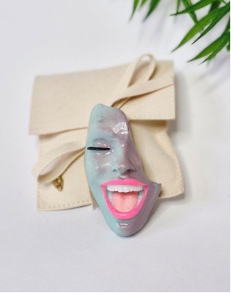 Брошка SMILE ROSE BREEZE