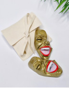Брошка SMILE ROYAL GOLD