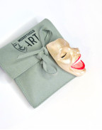 Брошка SMILE SHAMPAGNE MIST