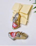 Брошка SMILE SILVER GOLD