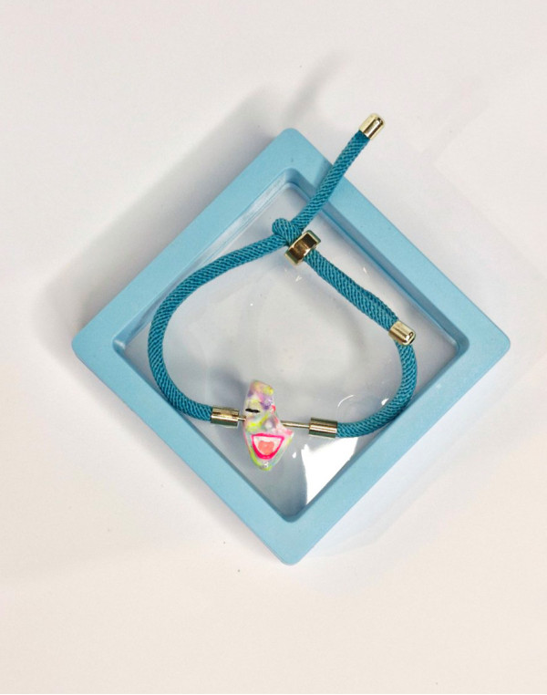 Гривна SMILE SUMMER SCRATCHES BLUE