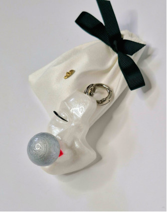 Ключодържател BUBBLE WHITE PEARL