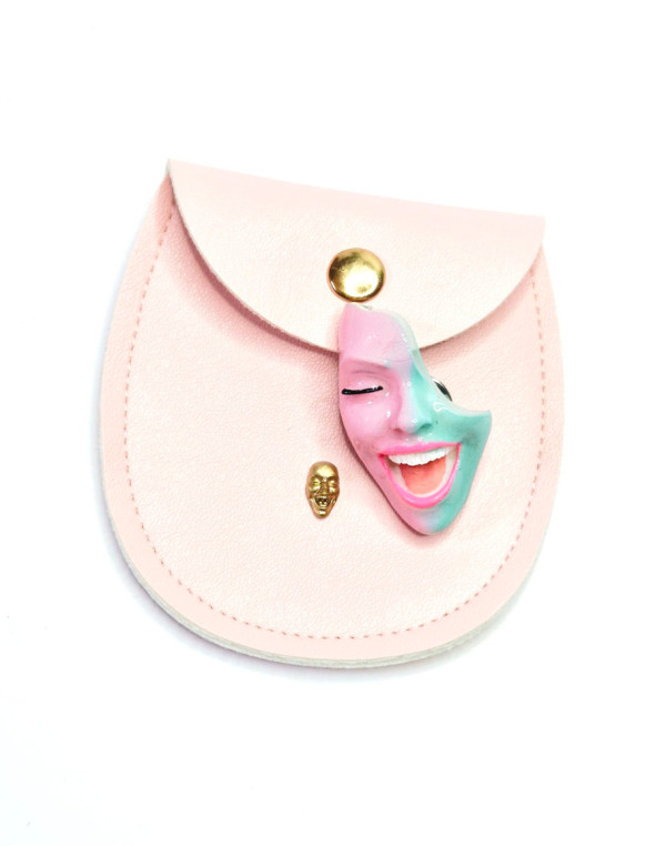Мини брошка PINK MINT