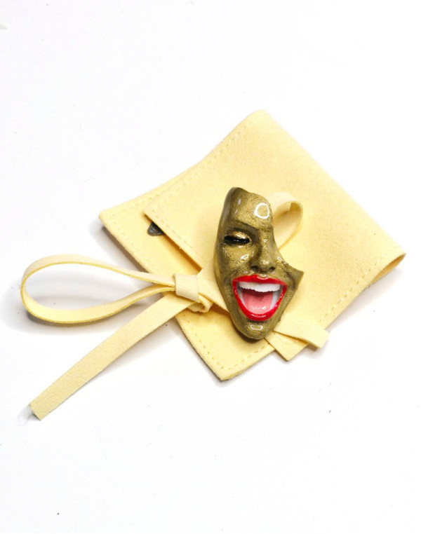 Мини брошка ROYAL GOLD