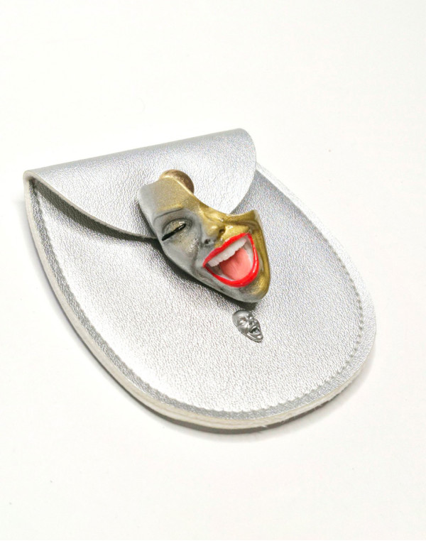 Мини брошка SILVER GOLD