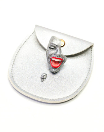 Мини брошка SILVER VEIL