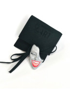 Мини брошка SILVER VEIL