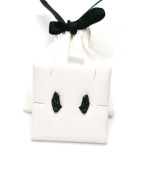 Обеци SMILE BLACK GLOSS