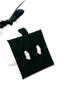 Обеци SMILE CLASSY WHITE