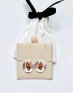 Обеци SMILE LADY BRONZE