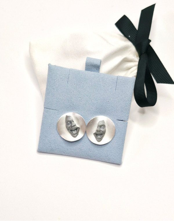 Обеци SMILE LADY SILVER