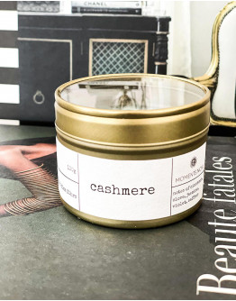 Свещ CASHMERE Gold Travel Collection