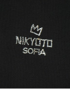 Черна тениска BLACK NIKYOTO RHINESTONES
