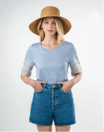 Блуза LADY LIGHT BLUE