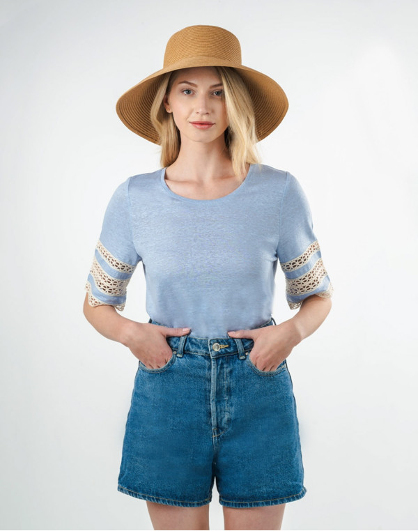 Блуза LADY LIGHT BLUE