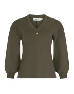 Блуза с V-образно деколте TANITA MOSS