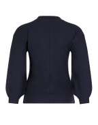 Блуза с V-образно деколте TANITA NAVY